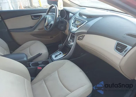 2012 Hyundai Elantra Gls (Ulsan Plant) z USA, uszkodzony, nr VIN KMHDH4AE2CU297423